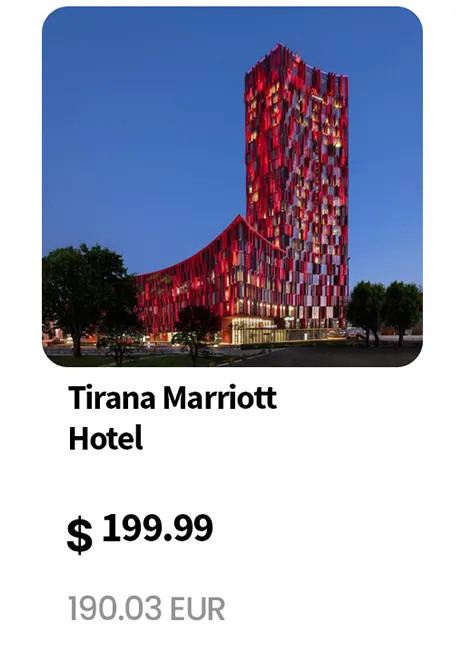 Tirana Marriott Hotel