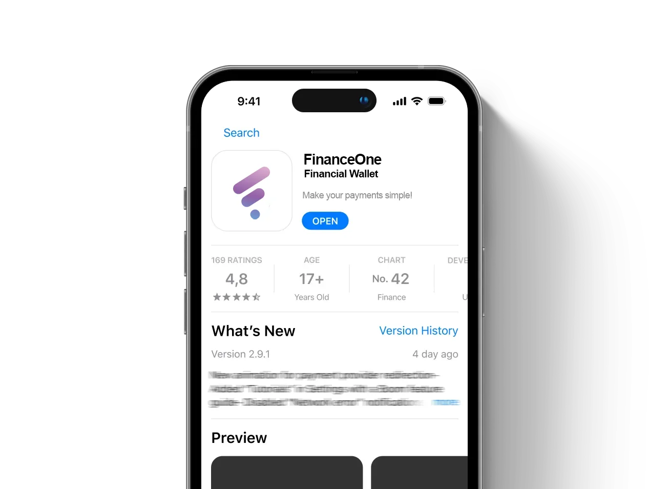 Download FinanceOne app